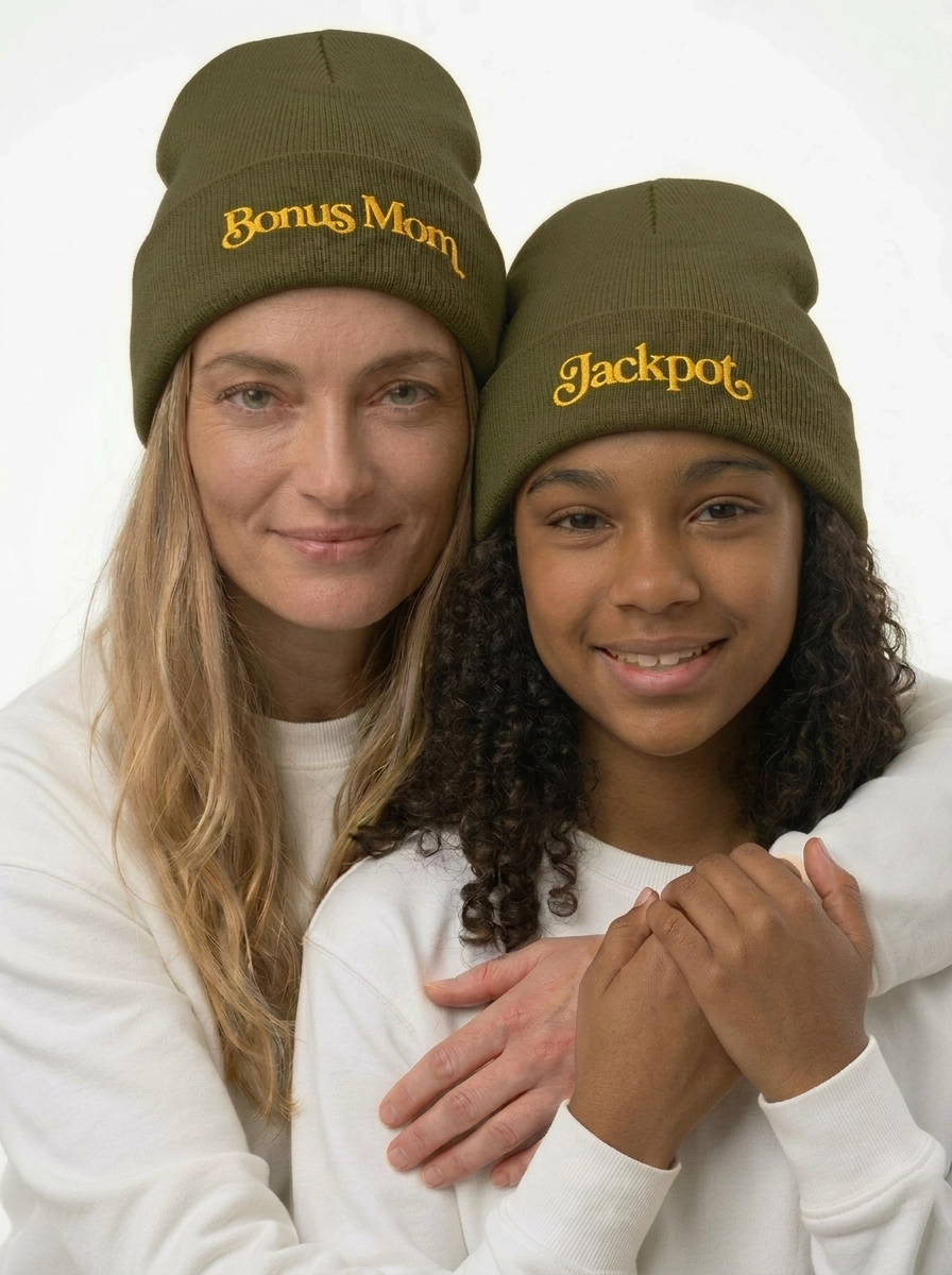 The Bonus Mom & Jackpot Beanie Matching Bundle