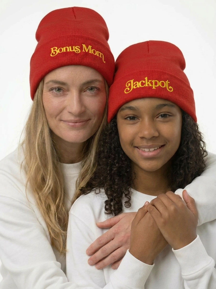 The Bonus Mom & Jackpot Beanie Matching Bundle