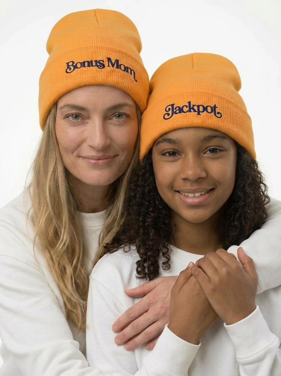 The Bonus Mom & Jackpot Beanie Matching Bundle