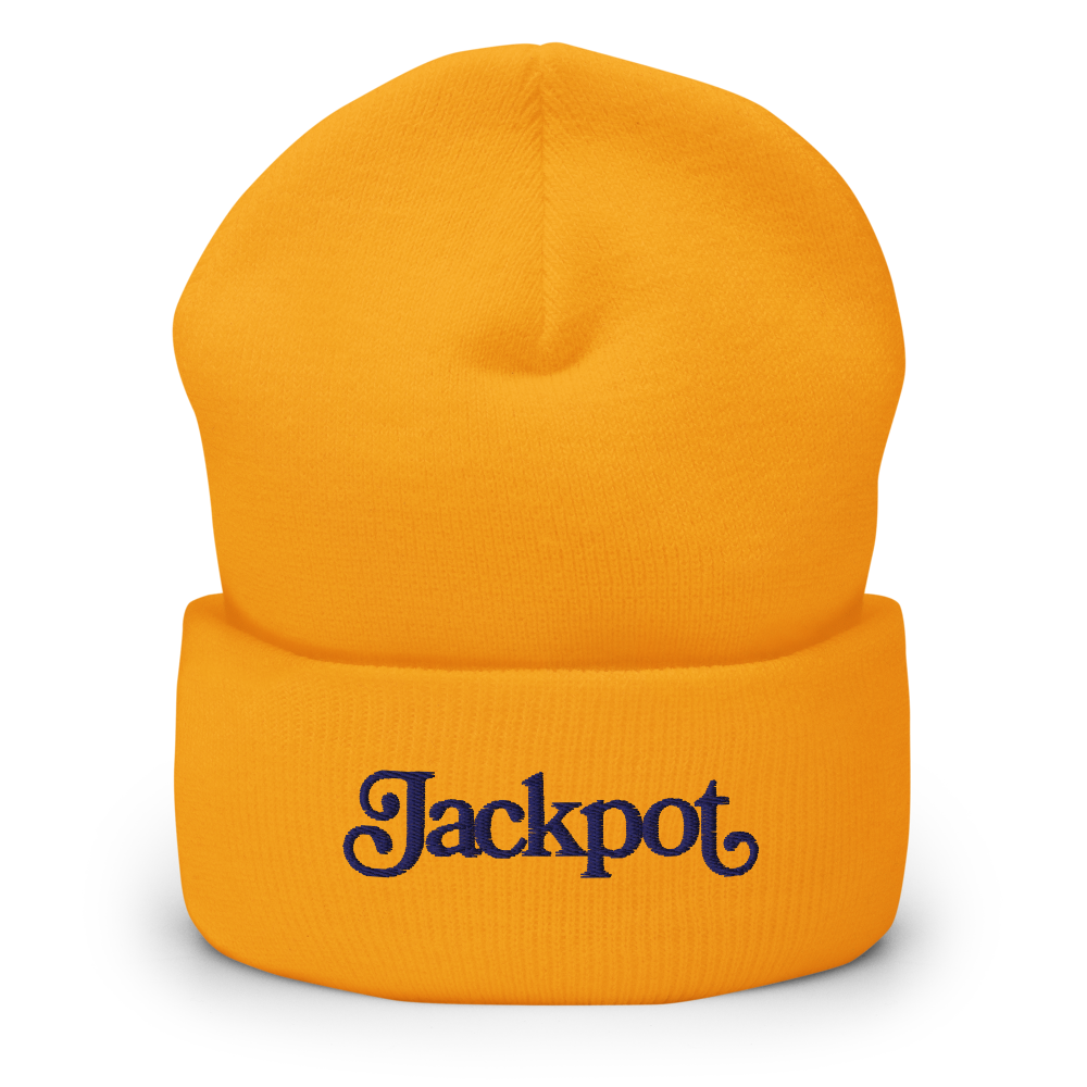 The Jackpot Beanie - Yellow Gold