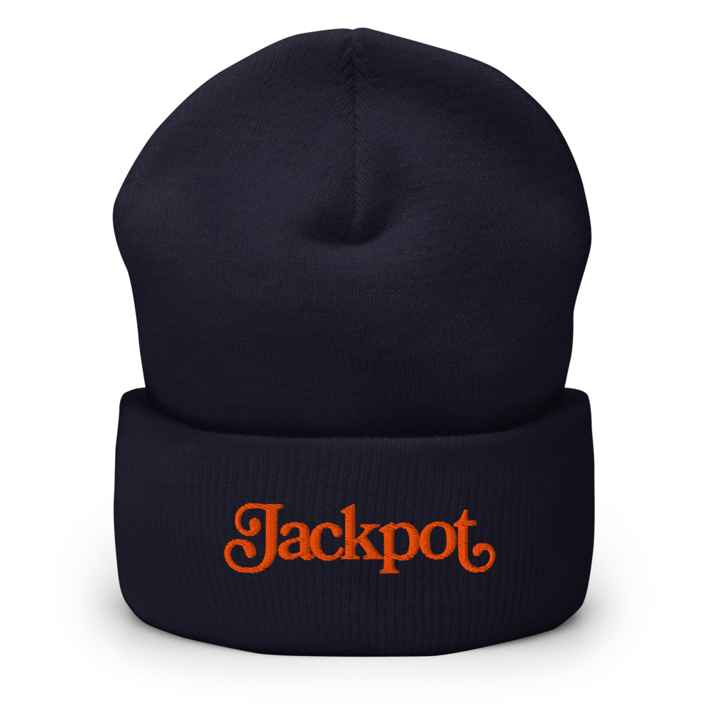 The Jackpot Beanie - Navy Blue