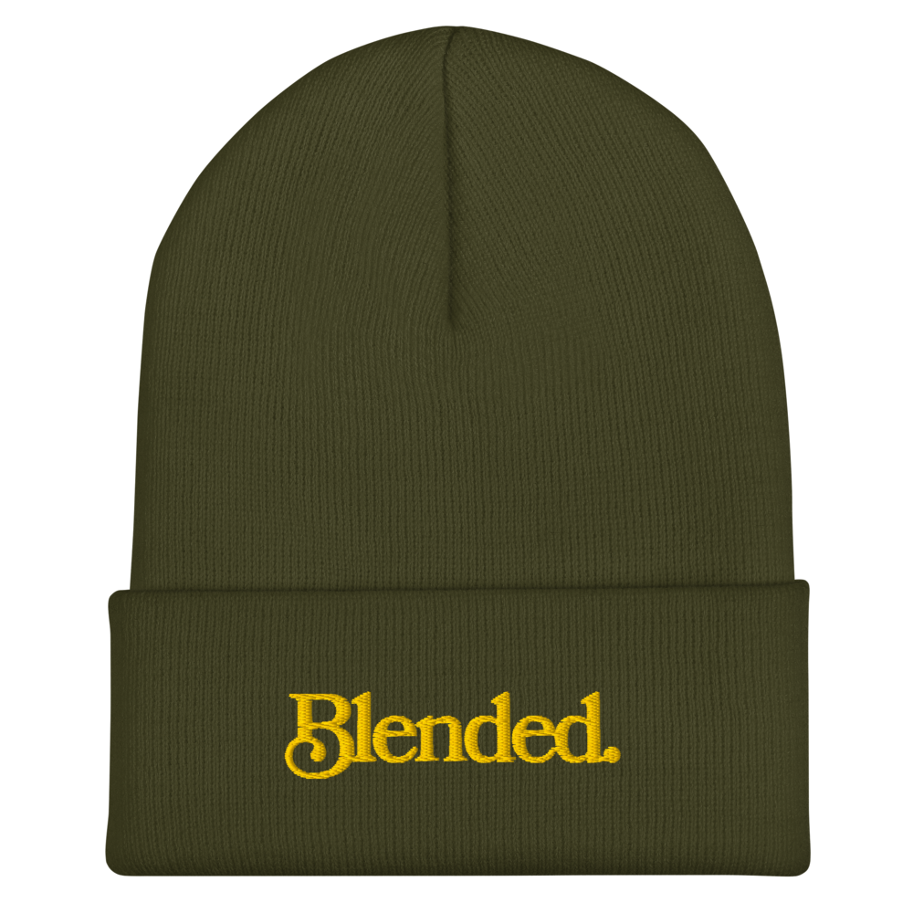The Blended Beanie - Olive Green