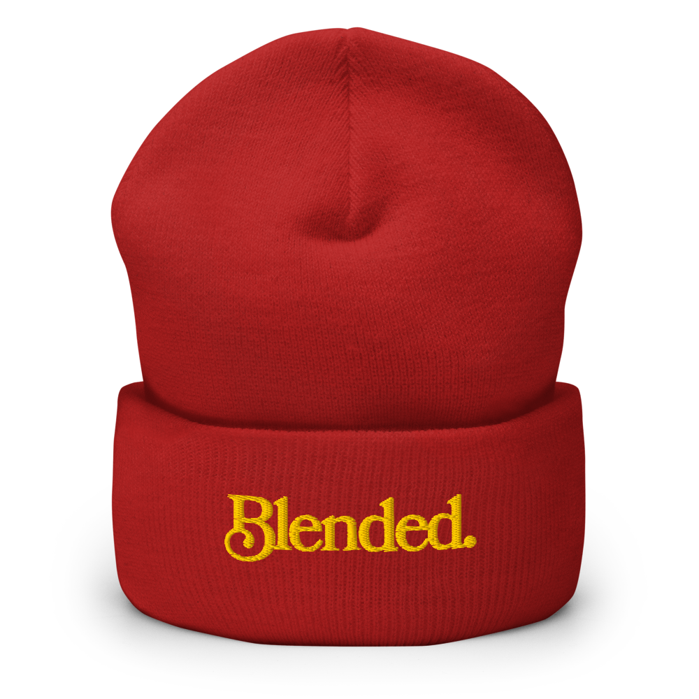 The Blended Beanie - Red