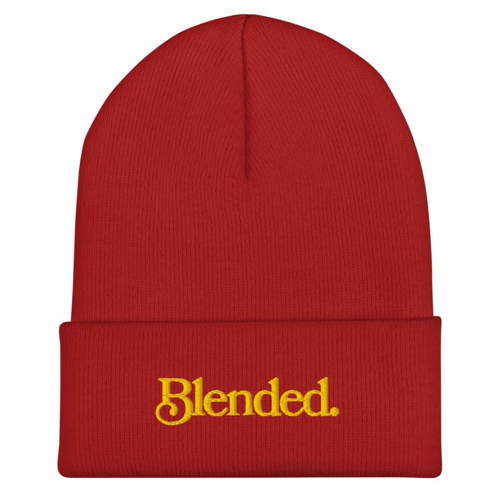 The Blended Beanie - Red