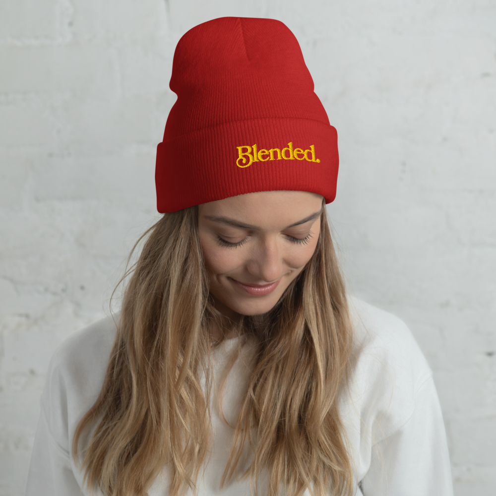 The Blended Beanie - Red