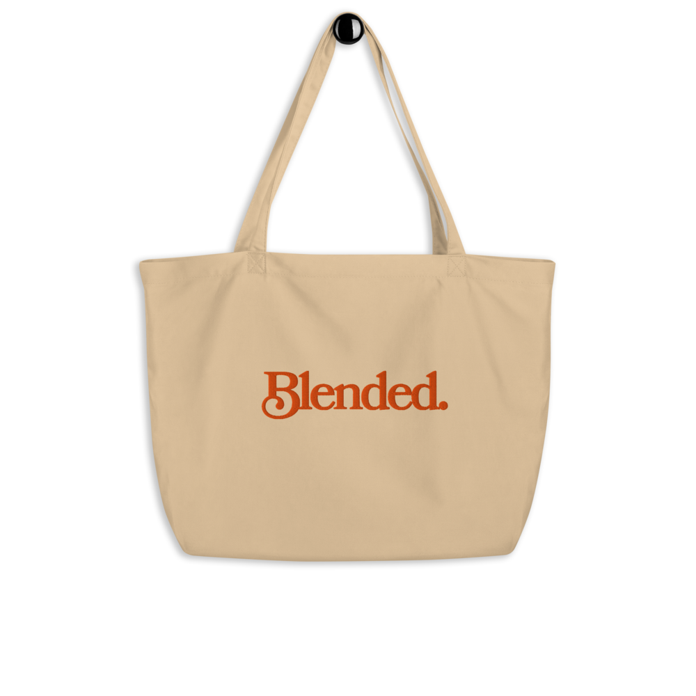 The Blended Tote - Organic Cotton - Orange