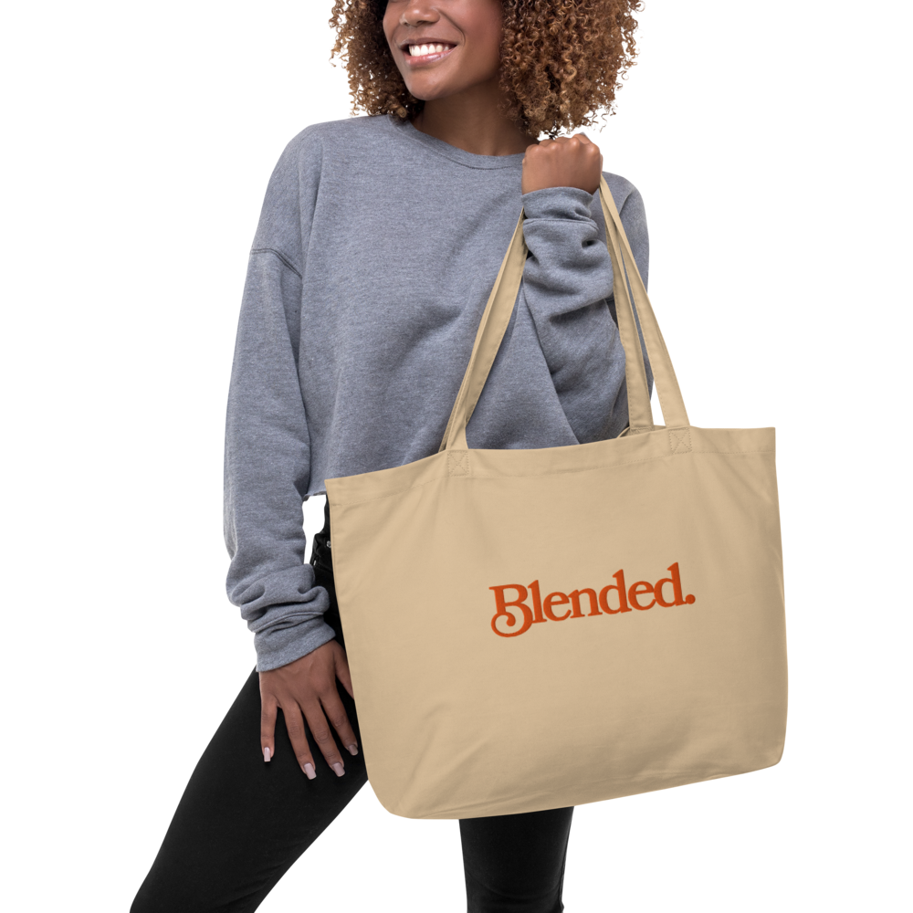 The Blended Tote - Organic Cotton - Orange